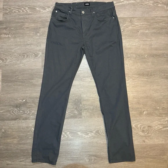 Men’s Hudson Sartor Pants W34 L33 Grey - Picture 2 of 7